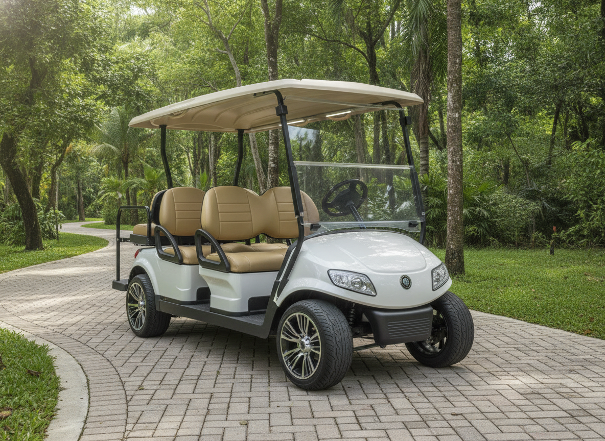 Salty Karts Golf Cart